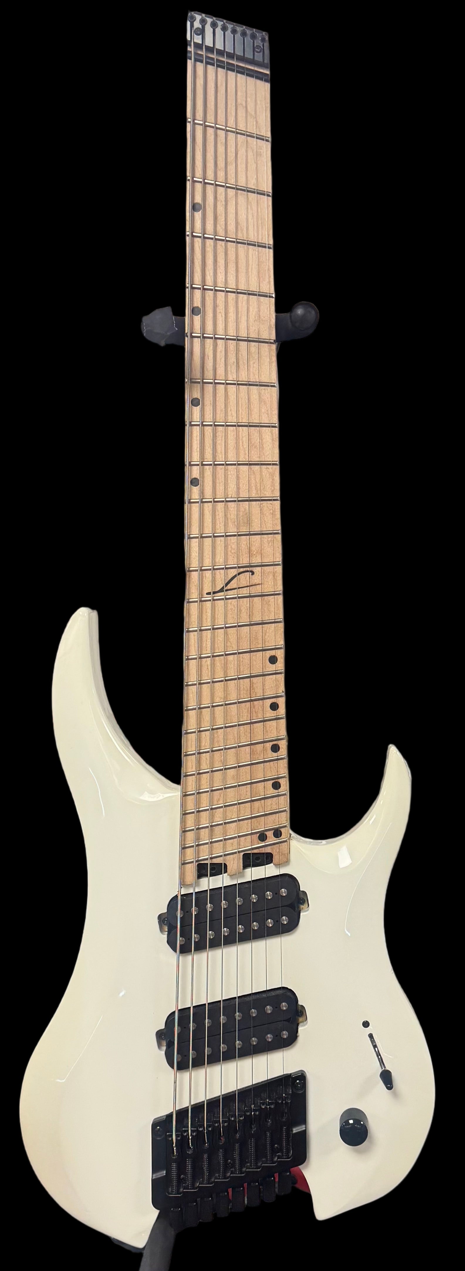 Front of whole Used Legator GF8S Snowfall White w/bag TSS6081