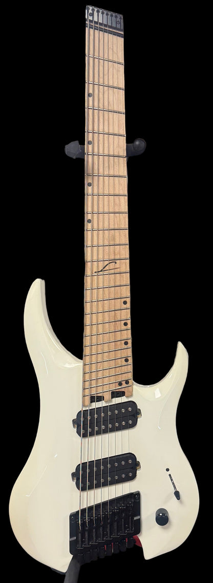 Front of whole Used Legator GF8S Snowfall White w/bag TSS6081