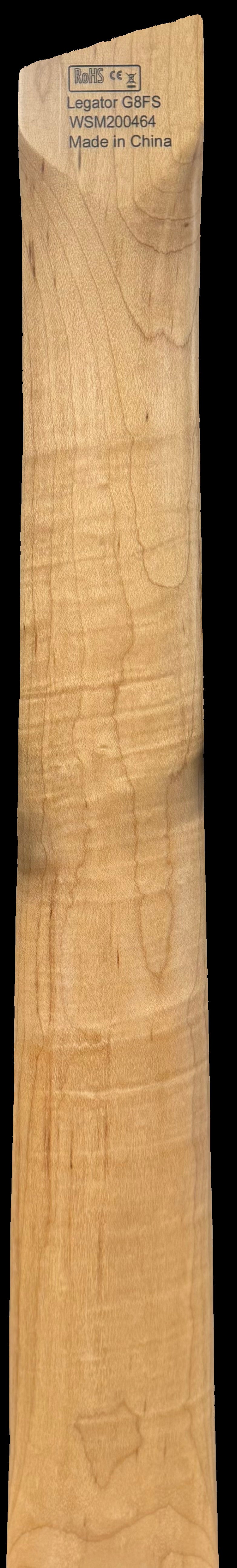 Back of neck of Used Legator GF8S Snowfall White w/bag TSS6081