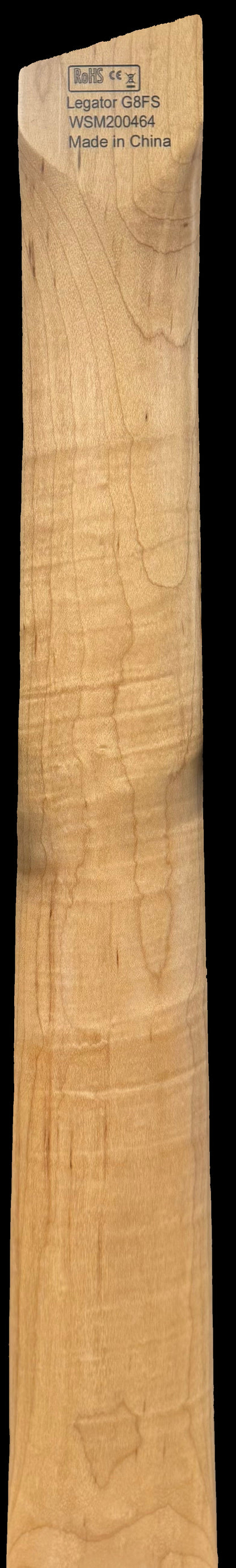 Back of neck of Used Legator GF8S Snowfall White w/bag TSS6081