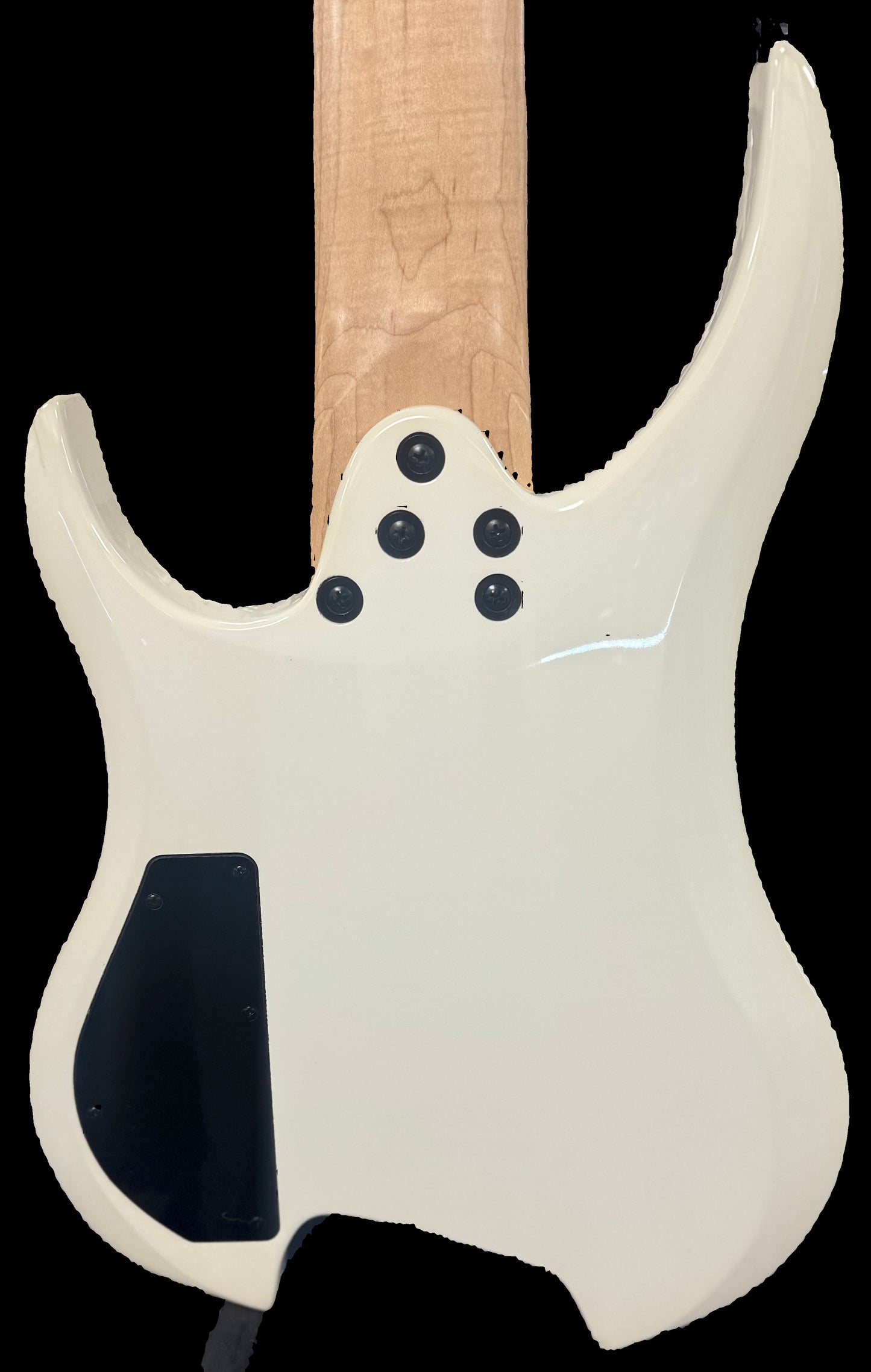 Back of body of Used Legator GF8S Snowfall White w/bag TSS6081