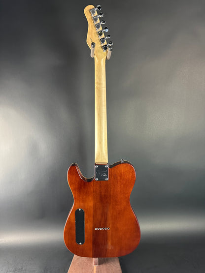 Full back of Used Michael Kelly 59 Thinline Spalted Maple.