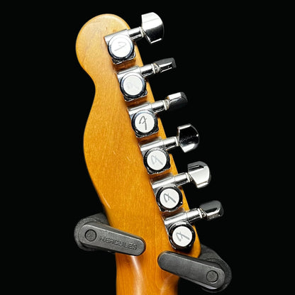 Back of headstock of Used 2017 Fender Limited Edition American Vintage '52 Telecaster Roasted Ash w/case TFW2719