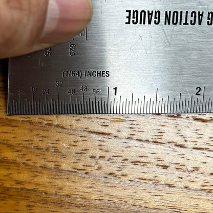 Ding on back of Used 2017 Fender Limited Edition American Vintage '52 Telecaster Roasted Ash w/case TFW2719