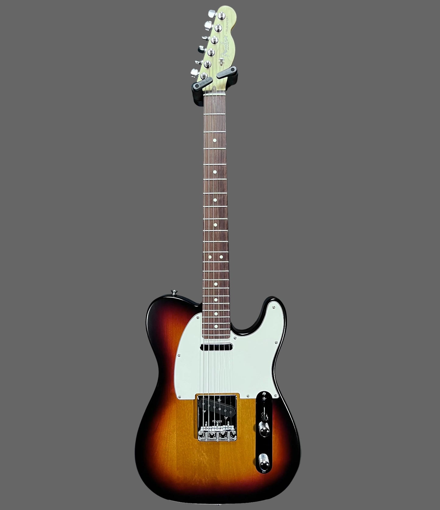 Full front of Used 2003 Fender Highway 1 Telecaster 3 Tone Sunburst w/bag TFW2717