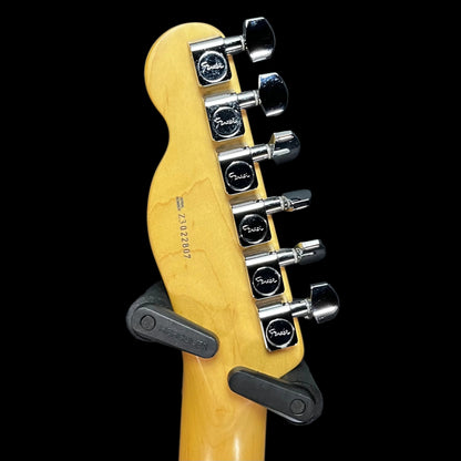 Back of headstock of Used 2003 Fender Highway 1 Telecaster 3 Tone Sunburst w/bag TFW2717