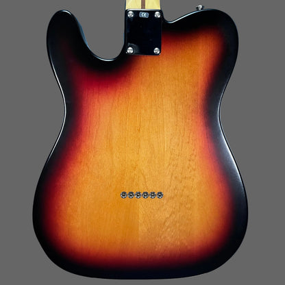 Back of Used 2003 Fender Highway 1 Telecaster 3 Tone Sunburst w/bag TFW2717