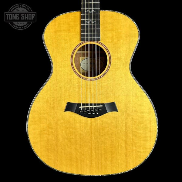 Front of Used 2017 Taylor Custom GA 9-String Natural.