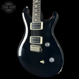 Front angle of Used 2022 PRS CE-24 Black.