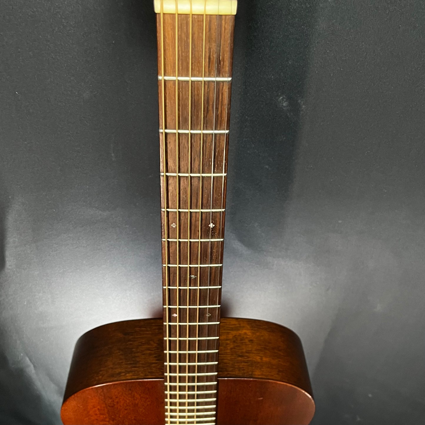 Fret board of Used 2018 Martin 000-15M Auditorium Mahogany w/case TFW2720