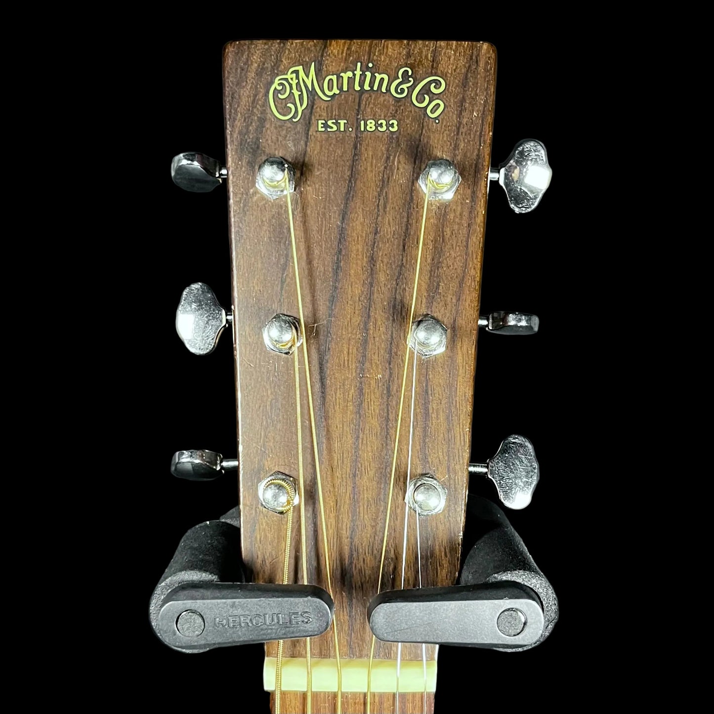 Headstock of Used 2018 Martin 000-15M Auditorium Mahogany w/case TFW2720