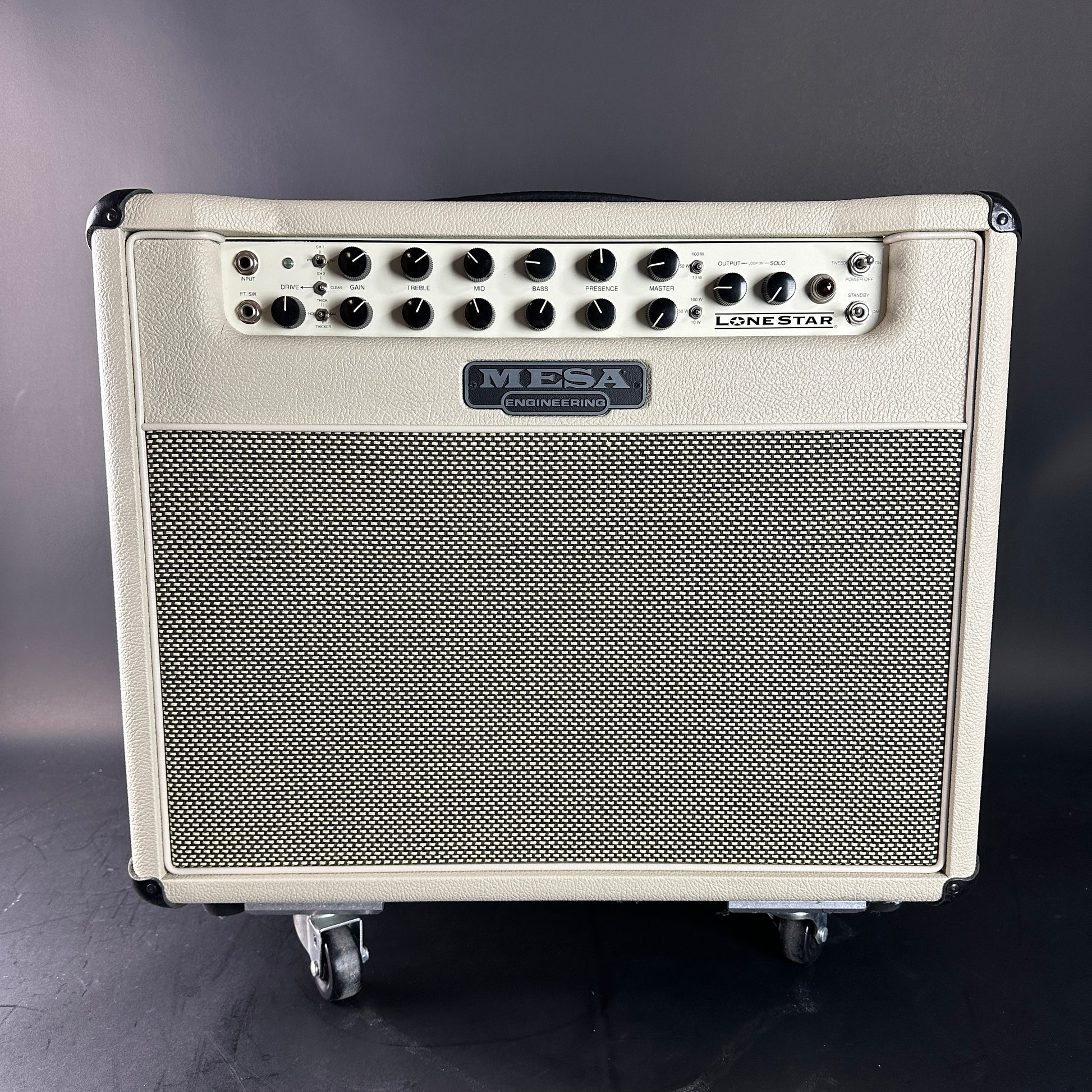 Front of Used 2015 Mesa Boogie Lone Star 1x12 Combo.