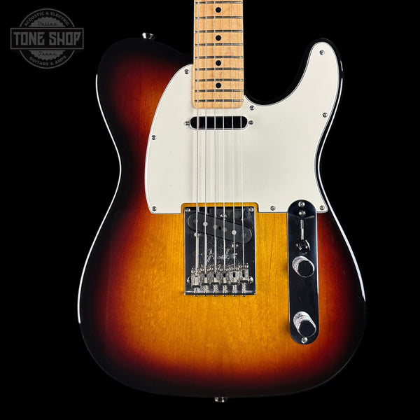 Front of Used 2009 Fender American Standard Telecaster Sunburst.