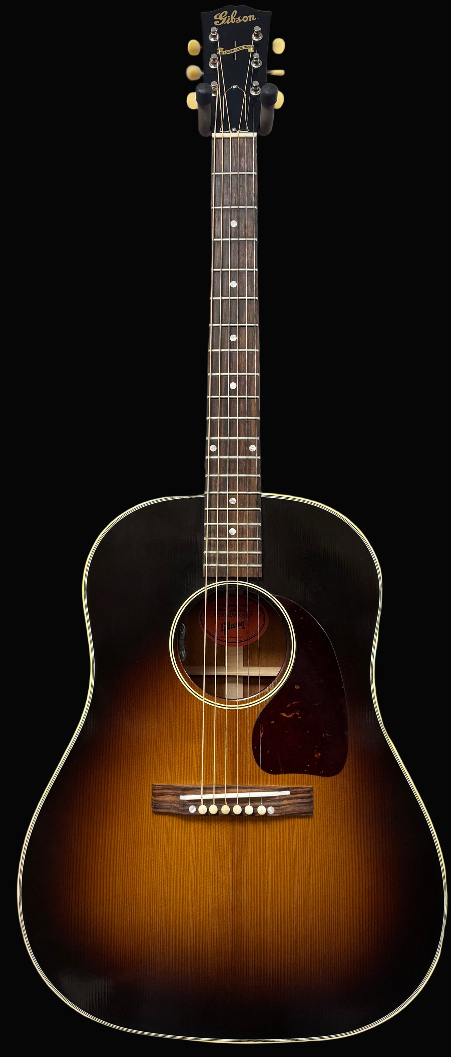 Front of whole Used Gibson Custom Shop 1942 Banner J-45 w/case TSS6093