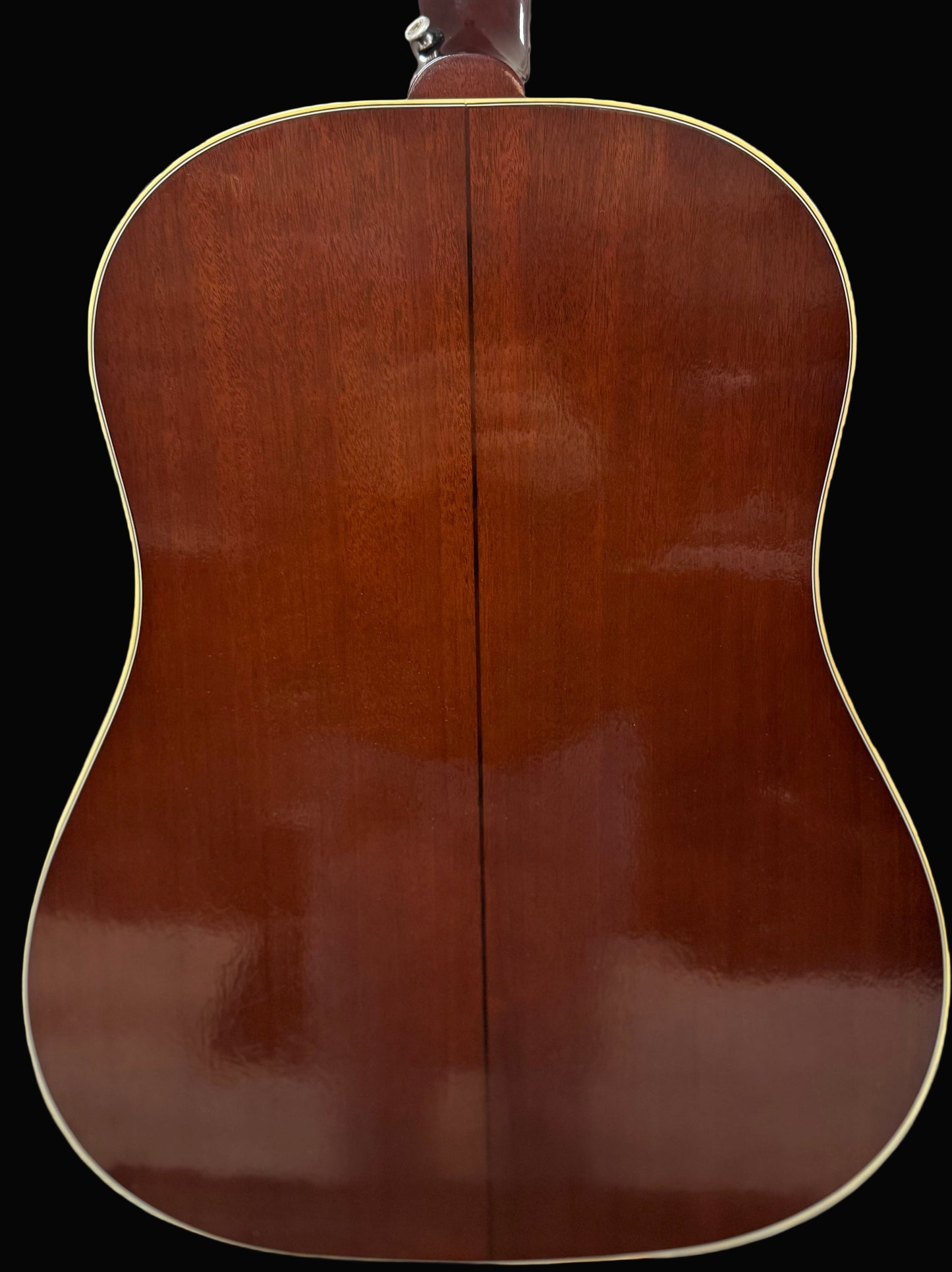 Back of body of Used Gibson Custom Shop 1942 Banner J-45 w/case TSS6093