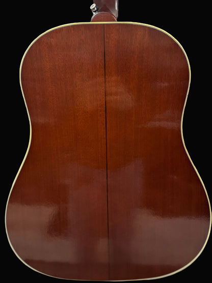 Back of body of Used Gibson Custom Shop 1942 Banner J-45 w/case TSS6093