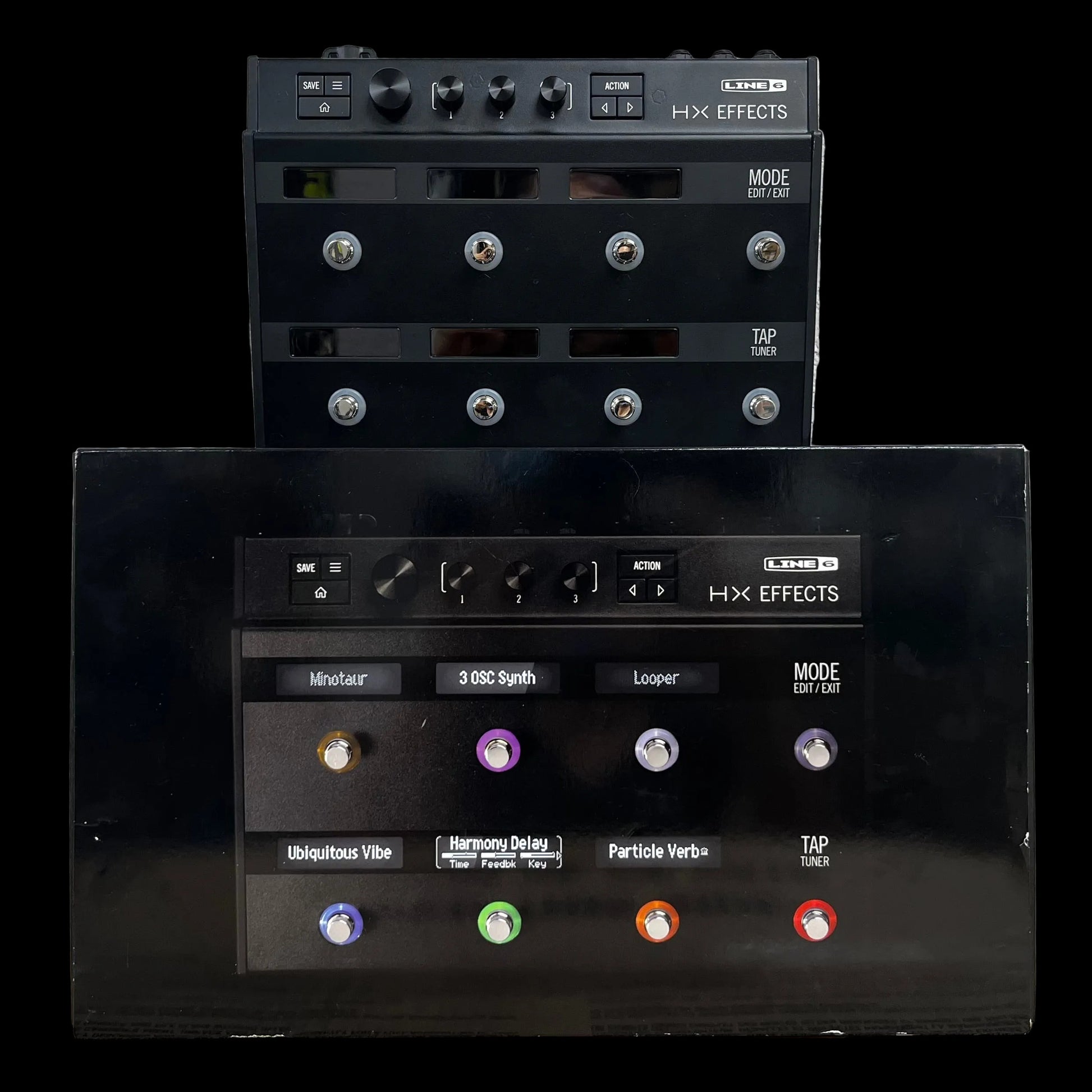 Top of w/box of Used Line 6 HX Effects TFW2731