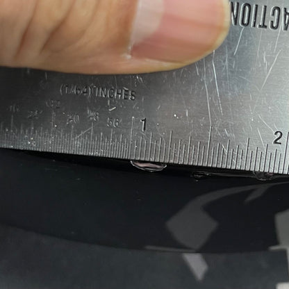 Ding on back of Used 2017 Fender Limited Edition Strat-Tele Hybrid 2 Tone Sunburst w/Case TFW2733