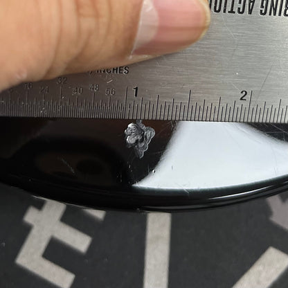 Ding on back of Used 2017 Fender Limited Edition Strat-Tele Hybrid 2 Tone Sunburst w/Case TFW2733