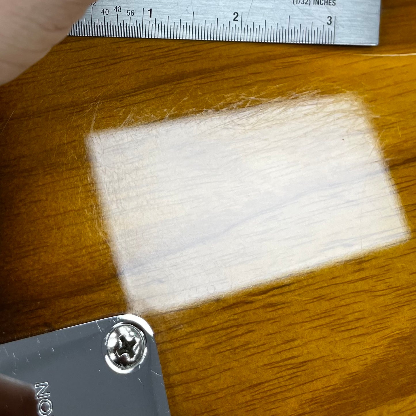 Buckle rash on back of Used 2017 Fender Limited Edition Strat-Tele Hybrid 2 Tone Sunburst w/Case TFW2733