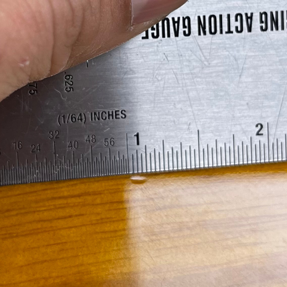 Ding on back of Used 2017 Fender Limited Edition Strat-Tele Hybrid 2 Tone Sunburst w/Case TFW2733