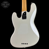 Back of Used 2023 Fender American Pro II Jazz Bass White.