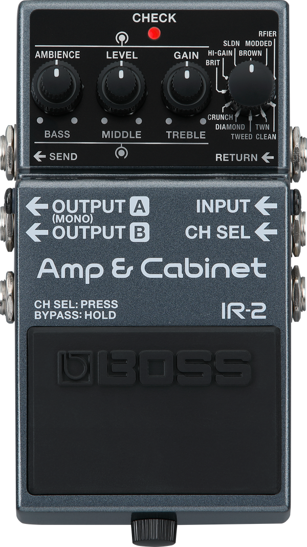 Front of Boss IR-2 Pedal
