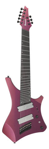 Ibanez A528CMG Alpha A series 8 String Coral Mirage w/bag