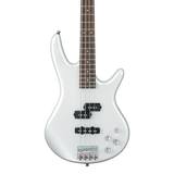 Front of Ibanez GSR200PW Gio SR Pearl White.