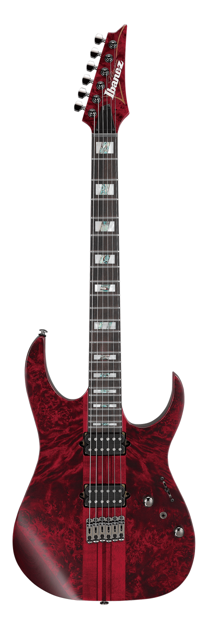Full frontal of Ibanez RGT1221PB Premium Stained Wine Red.