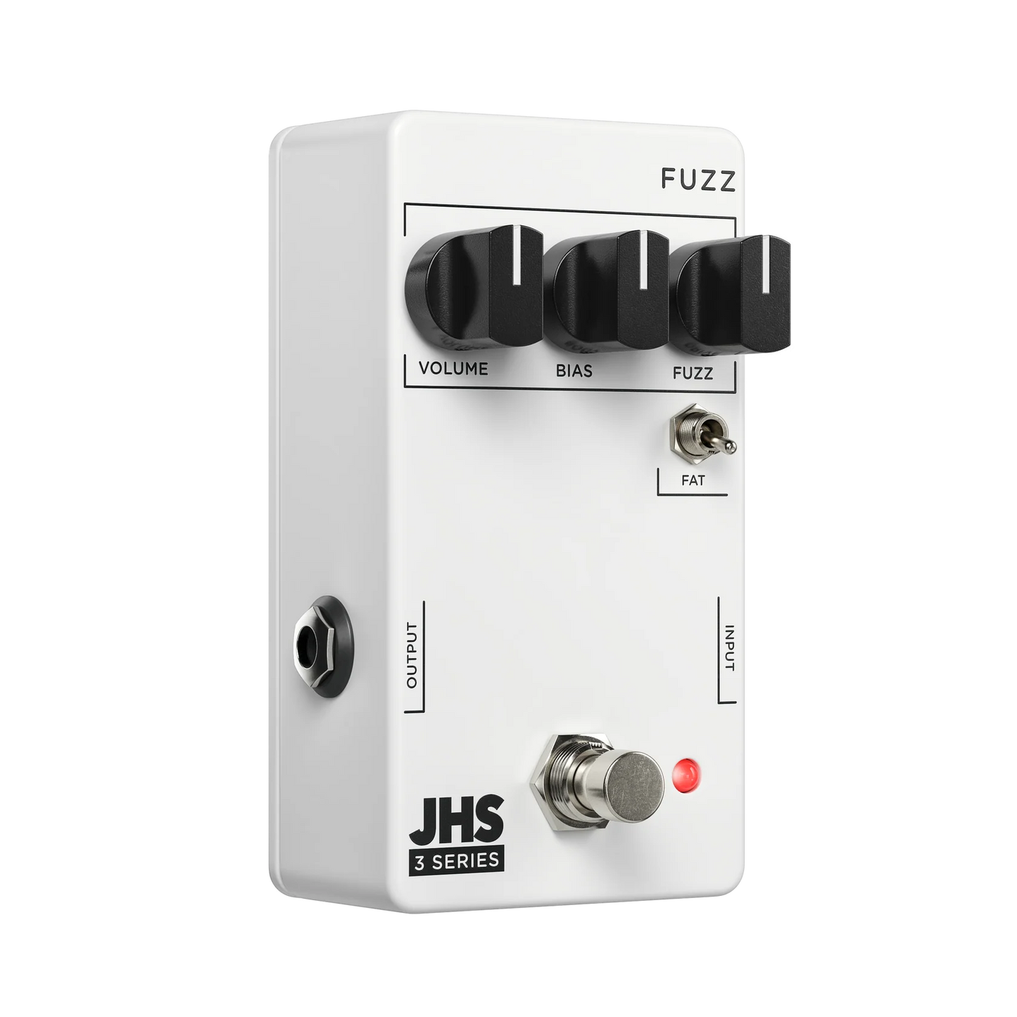 Left angle of JHS Pedals 3 Series Fuzz.