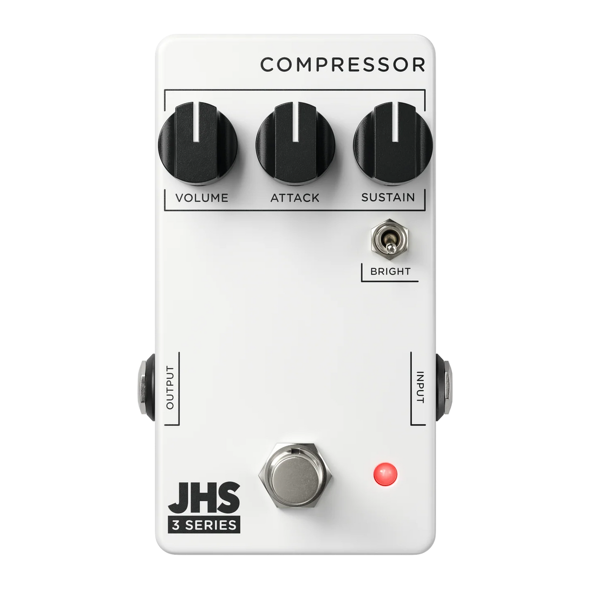 Top down of JHS Pedals 3 Series Compressor.