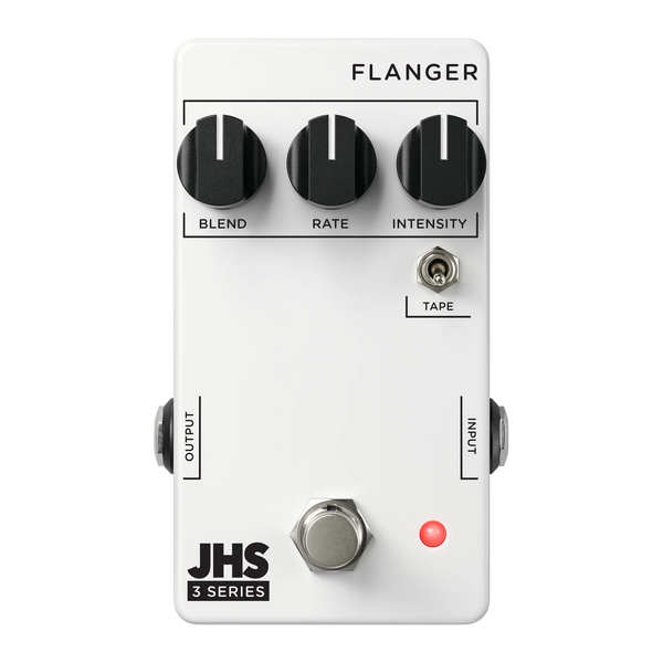 Top down of JHS Pedals 3 Series Flanger.