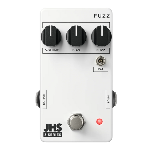 Top down of JHS Pedals 3 Series Fuzz.