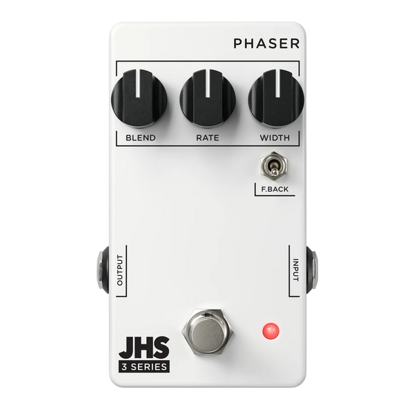 Top down of JHS Pedals 3 Series Phaser.