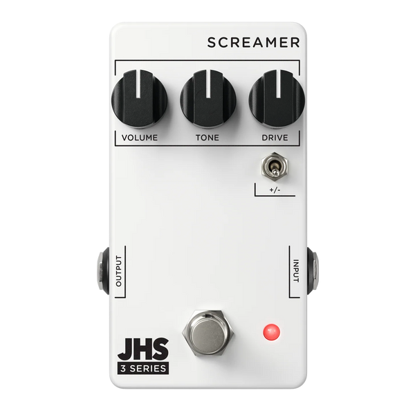Top down of JHS Pedals 3 Series Screamer.