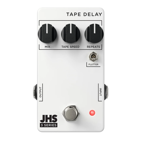Top down of JHS Pedals 3 Series Tape Delay.