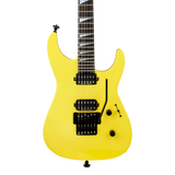 Front of Jackson American Series Soloist SL2 DX Ebony Lemon Ice.