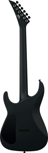 Back of Jackson American Series Soloist SL2 DX HT Ebony Satin Black.