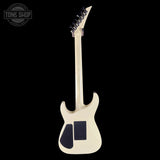 Back of Jackson Custom Shop TSG Illuminati SL2H FR Vanilla Shake wcase J11274.