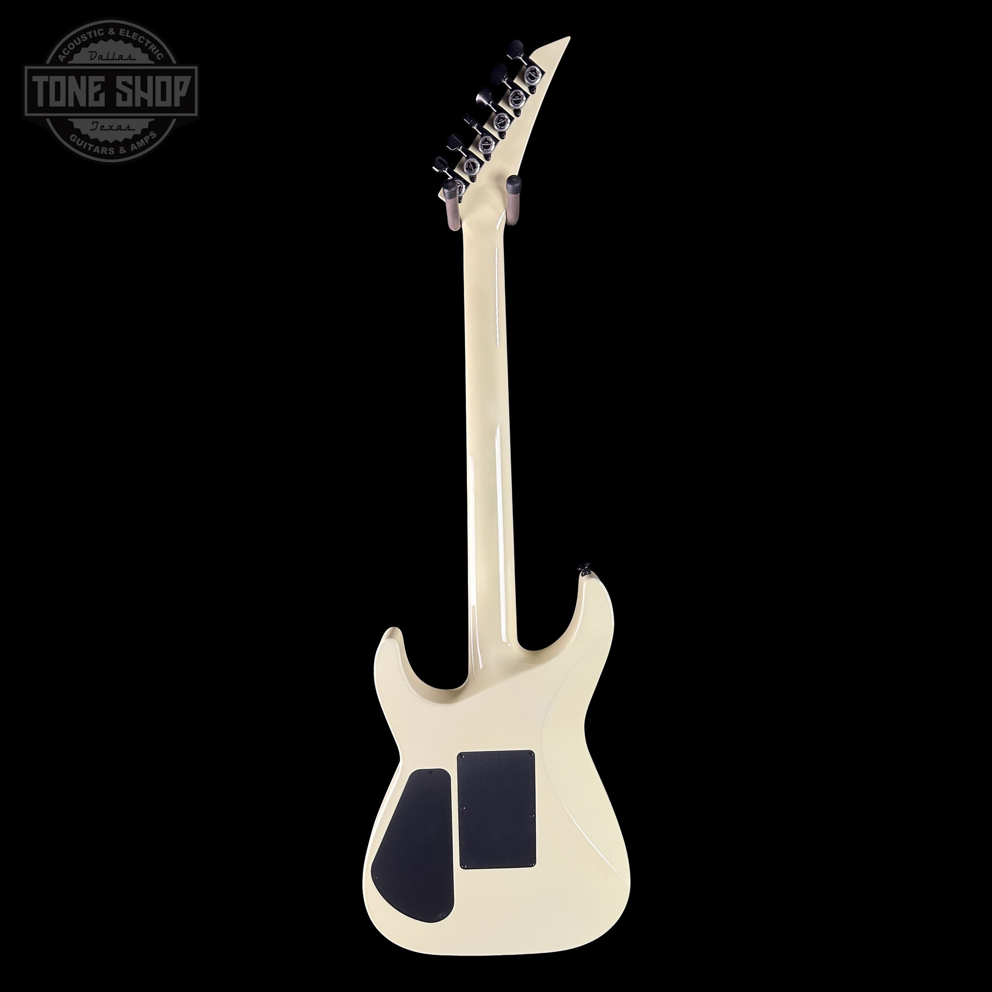 Back of Jackson Custom Shop TSG Illuminati SL2H FR Vanilla Shake wcase J11274.