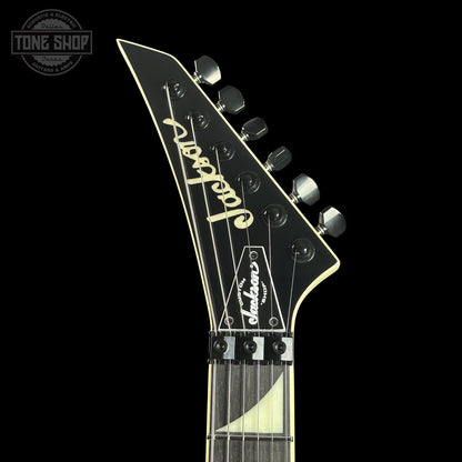 Headstock of Jackson Custom Shop TSG Illuminati SL2H FR Vanilla Shake wcase J11274.