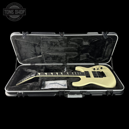 Jackson Custom Shop TSG Illuminati SL2H FR Vanilla Shake wcase J11274 in case.