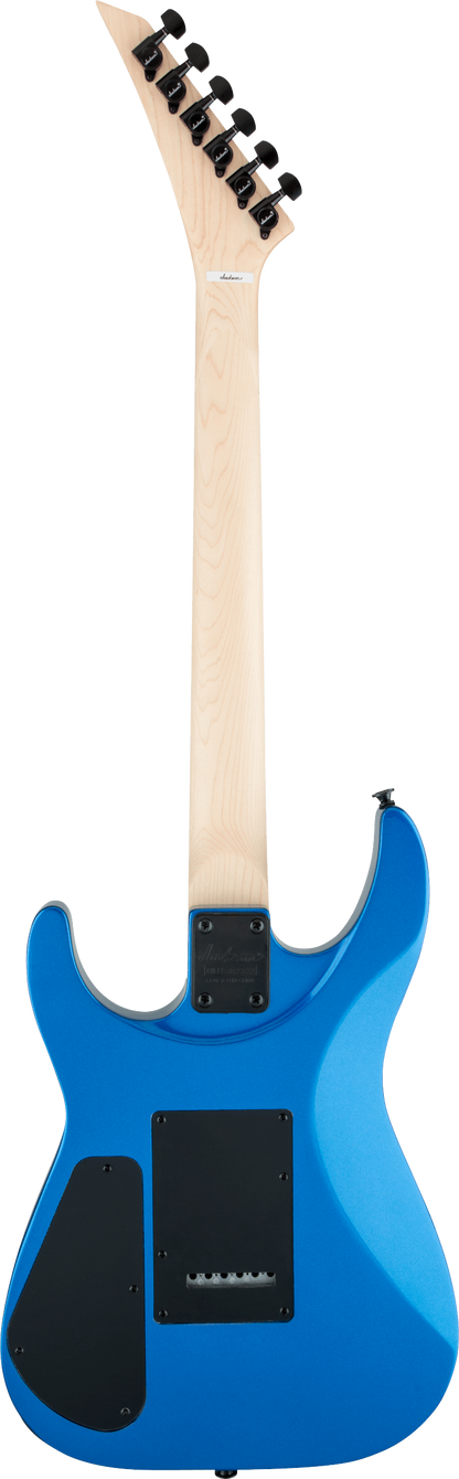 Back of Jackson JS Series Dinky JS22 DKA Metallic Blue.