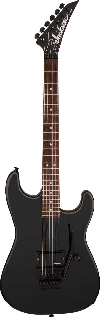 Full frontal of Jackson Pro Origin SD1A H Black.