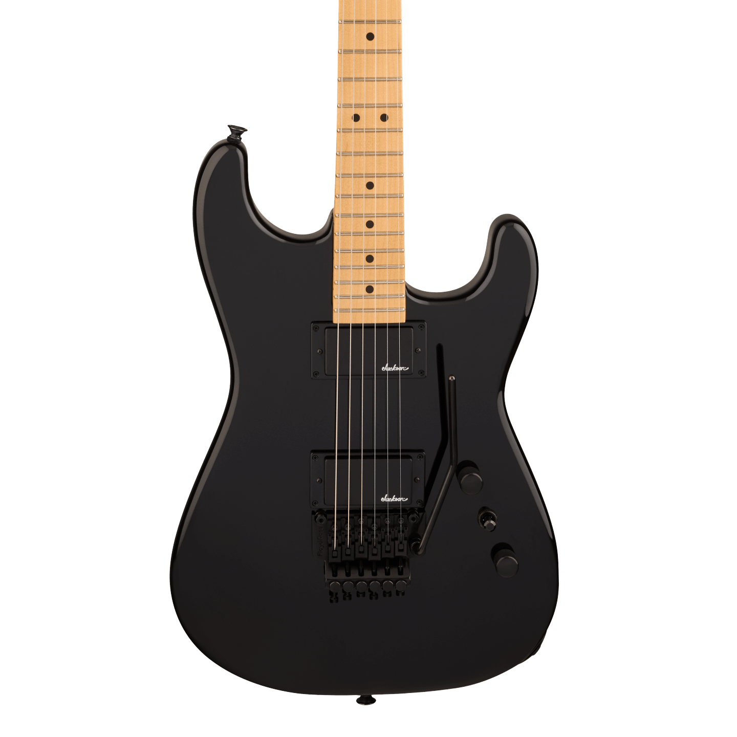 Front of Jackson Pro Origin SD1 HH Black.