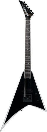 Full frontal of Jackson Pro Plus Signature Christian Andreu Rhoads RR24 Black.
