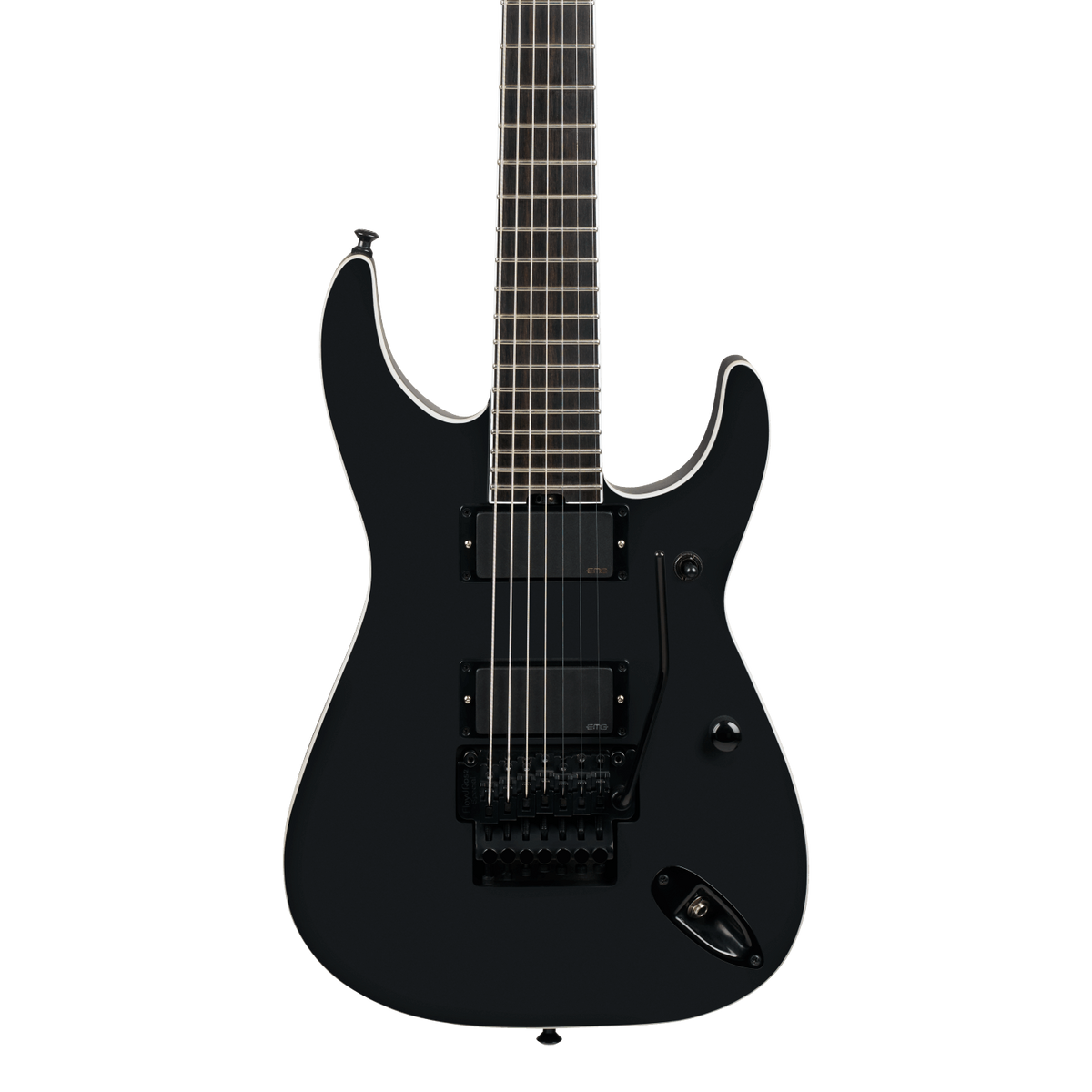 Front of Jackson Pro Series Signature Chris Rörland Soloist SL7.