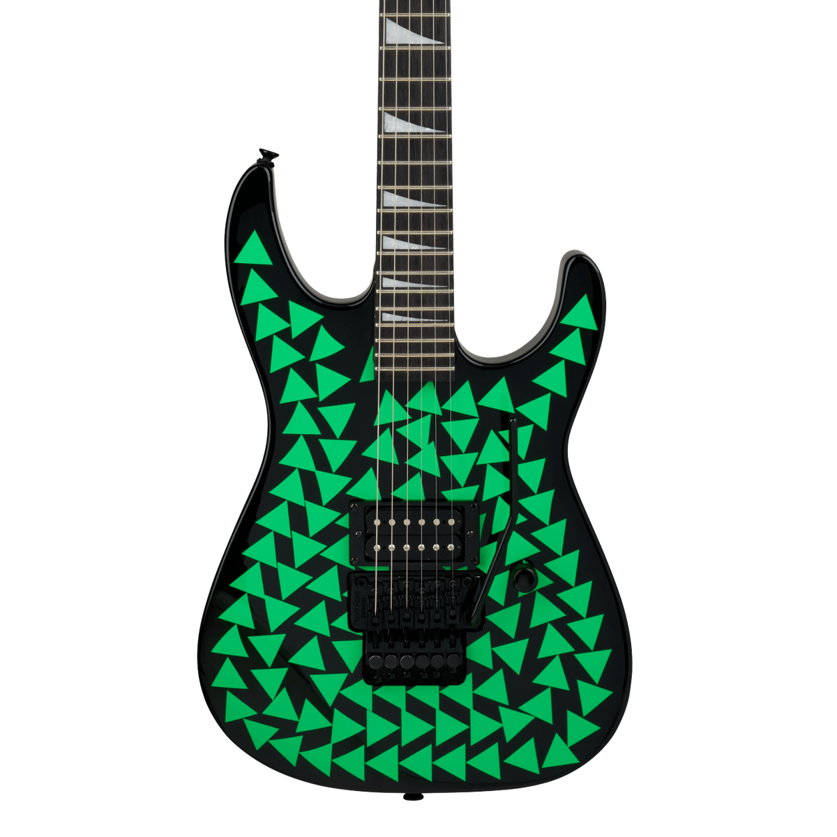 Front of Jackson X Series Dinky DK1A Illuminati.