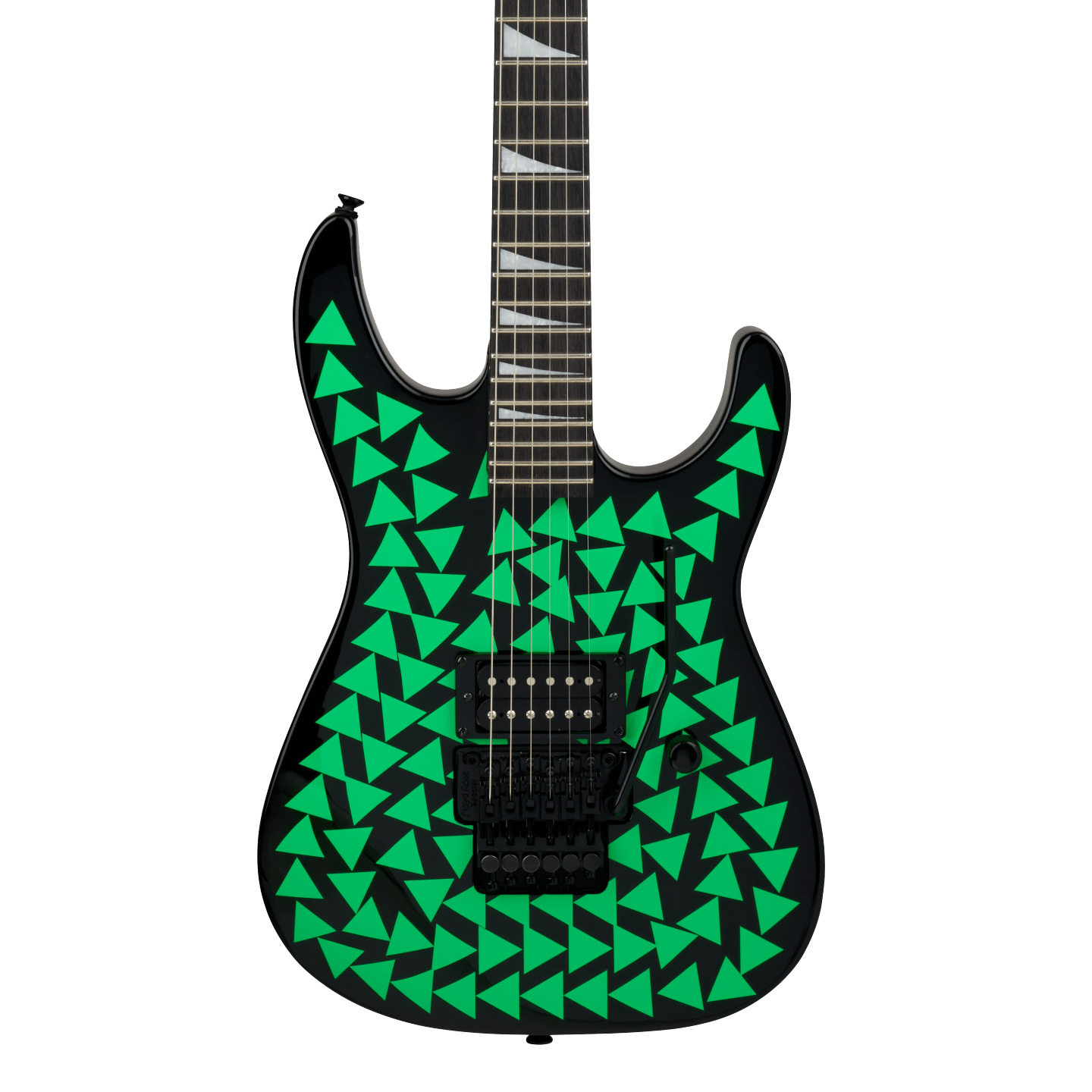 Front of Jackson X Series Dinky DK1A Illuminati.